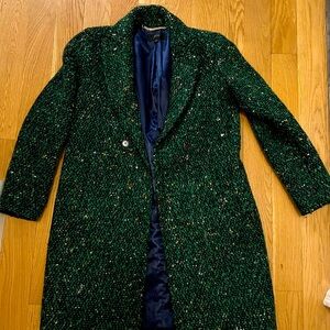 J.Crew green coat